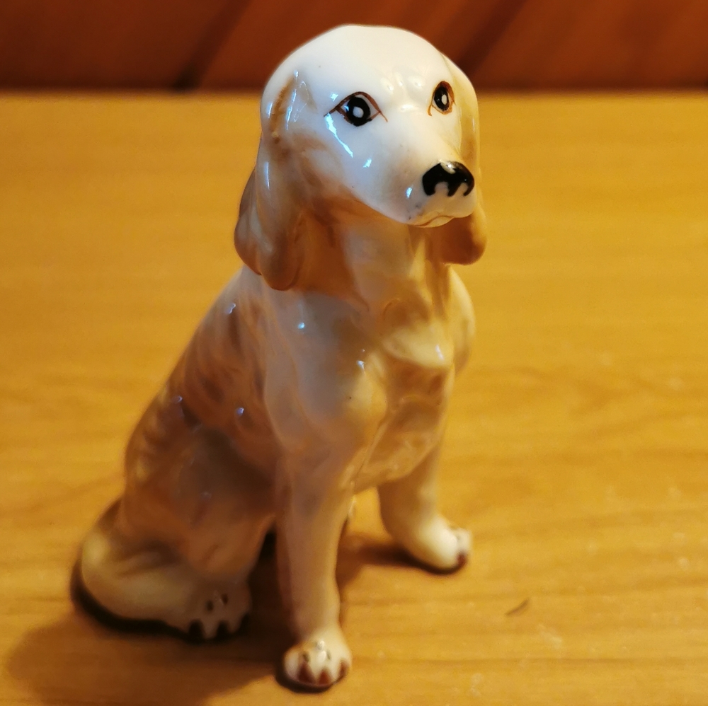 Golden Labrador Dog Figurine